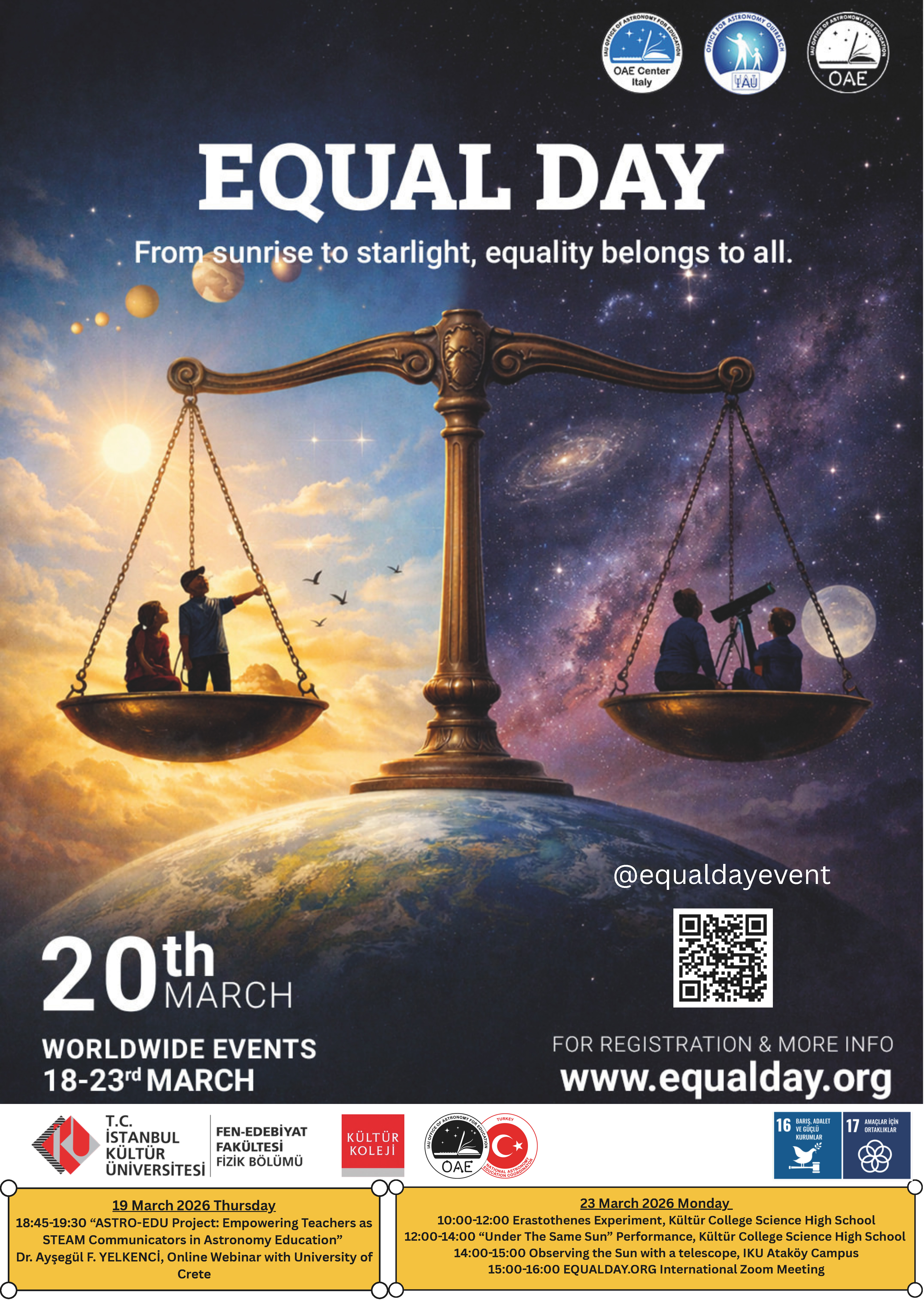 "EqualDay @ IKU and Kültür Schools"