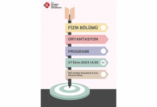 Fizik Bölümü Oryantasyon Toplantısı